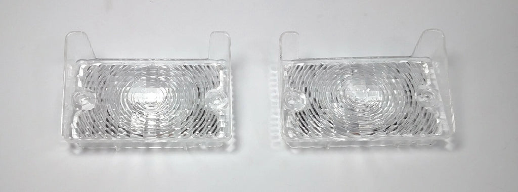 Clear Parking Lamp Light Lenses for 1970 Chevrolet Nova (Pair)