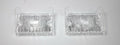 Clear Parking Lamp Light Lenses for 1970 Chevrolet Nova (Pair)