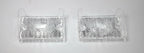Clear Parking Lamp Light Lenses for 1970 Chevrolet Nova (Pair)