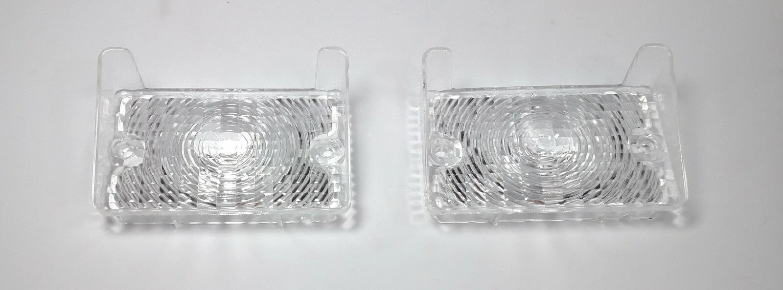 Clear Parking Lamp Light Lenses for 1970 Chevrolet Nova (Pair)