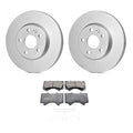 Set of 2 Bosch QuietCast Front Rotors & TRW Pro Ceramic Pads for LX570 Tundra (2007–2021)