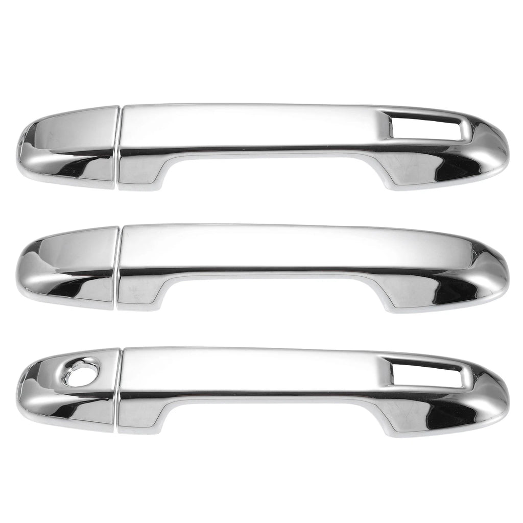 Set of 4 Exterior Door Handles for Subaru Ascent (2019–2023) Silver Tone
