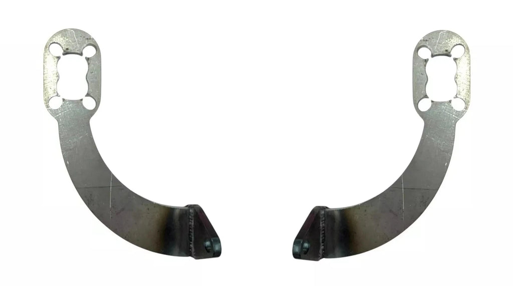 Tail Light Brackets Solid Curved Steel Pair for 1940–1953 Chevy GMC Truck