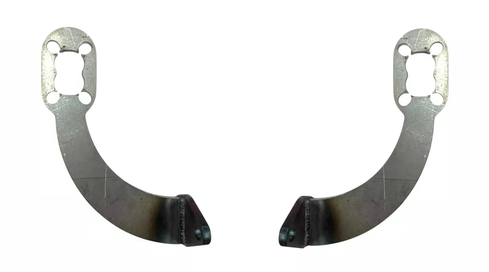 Tail Light Brackets Solid Curved Steel Pair for 1940–1953 Chevy GMC Truck
