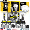 Set of 3 AUXITO LED Headlight Bulbs for Make Model (YYYY–YYYY)