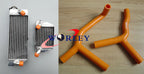 Aluminum Radiator & Hose for KTM 85 SX 105 SX (2003-2012)