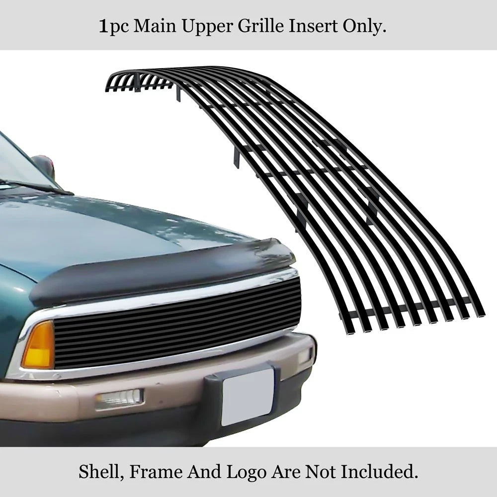 Billet Grille for Chevy S10/Blazer (1994-1997) Phantom Black