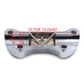 Scalloped Handlebar Riser Clamp Chrome for Harley Sportster 1200 (2004–2023)