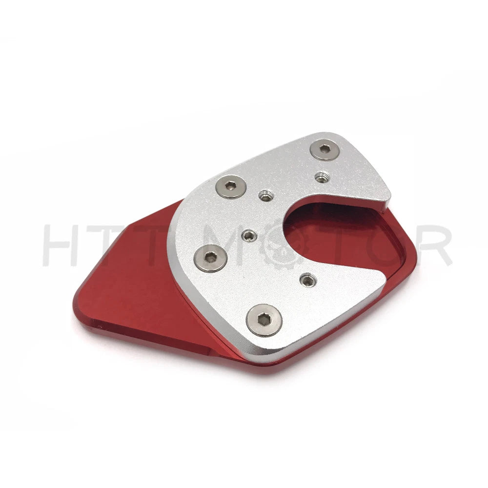 CNC Kickstand Side Stand Extension Plate Pad for Honda X ADV 750 (2017–2018) RED