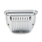 Chrome Front Voltage Regulator Cover Accent for Harley Bagger (1997–2011)