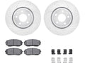 Front Brake Pad and Rotor Kit for Mazda CX-9 (2016–2023) BT995ZT