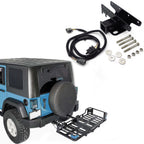 Receiver Hitch and Wire Kit for Jeep Wrangler JK (2007–2017)