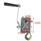 Heavy Duty Hand Winch 800lbs for Universal Use (Year Range Not Specified)