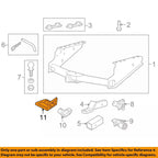 Trailer Connector Bracket BU5Z-14A541-A for Ford F250 F350 Super Duty (2008–2016)
