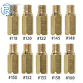 Main Jet Set of 9 for PWK PE KOSO Carb (118 120 122 145 148 150 152 155 158 160)