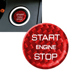 Engine Start Stop Button Trim for Land Rover Discovery (2016–2019) Red