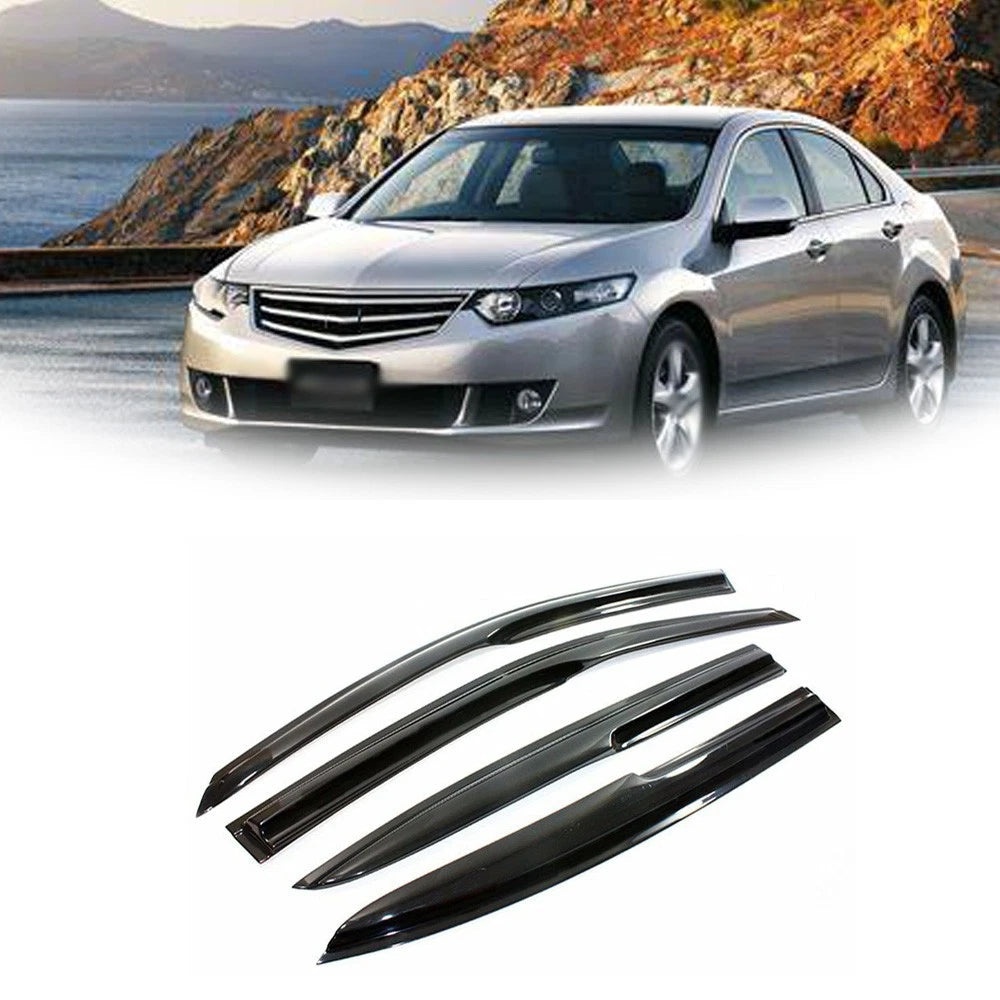 Set of 4 Window Visors for Honda Accord Sedan (2008–2012)