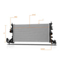 Aluminum Core Cooling Radiator for Chevy Cruze (2016–2019) DPI-13620