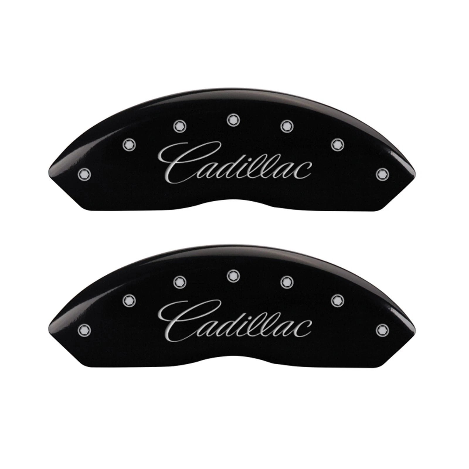 Set of 4 Black Caliper Covers for 2006–2011 Cadillac DTS by MGP