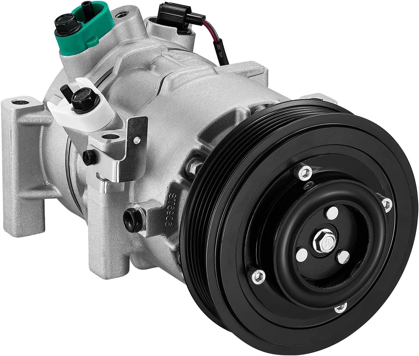 AC Compressor w/Clutch for Hyundai Accent Kia Rio (2012–2017) L4 1.6L