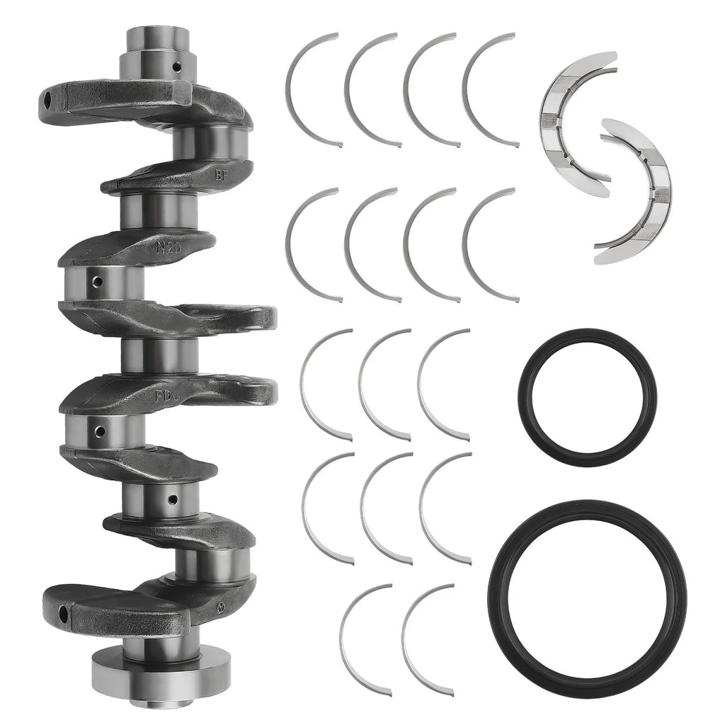 N20 Engine Crankshaft w/Main Rod Bearing Set for BMW X1 X3 X5 220i 320/328i (2011–2017)