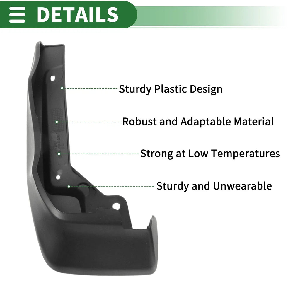 Mud Flaps Splash Guards Front & Rear for Honda Elysion (2022-2023)