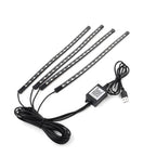 RGB Music Voice Control Floor Atmosphere Light Decorative Foot Lamp