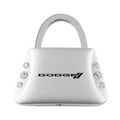 Stripe Logo on Jeweled Purse Keychain - Officially Licensed for Dodge