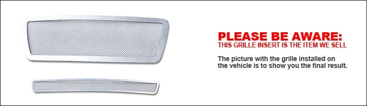 Stainless Steel Mesh Grille Insert for Ford F-150 (2004-2005)