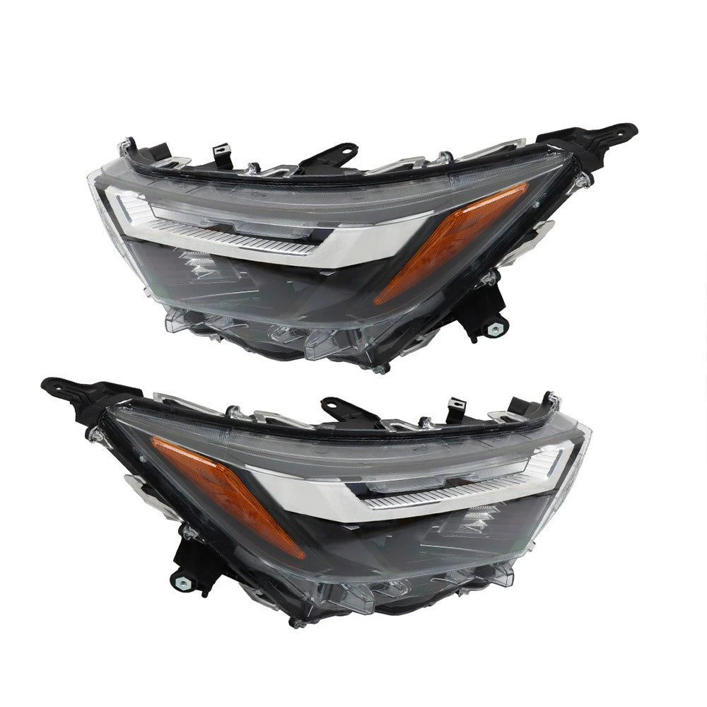 Headlight Assembly for Toyota RAV4 (2022–2023) Halogen with LED DRL Pair