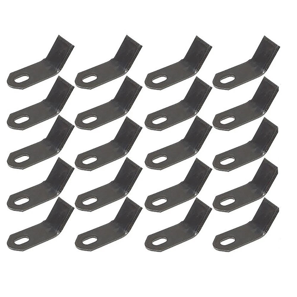 Set of 20 Flail Blades for Highway Mower (5-1/4" x 1 3/4") Replaces TF1019