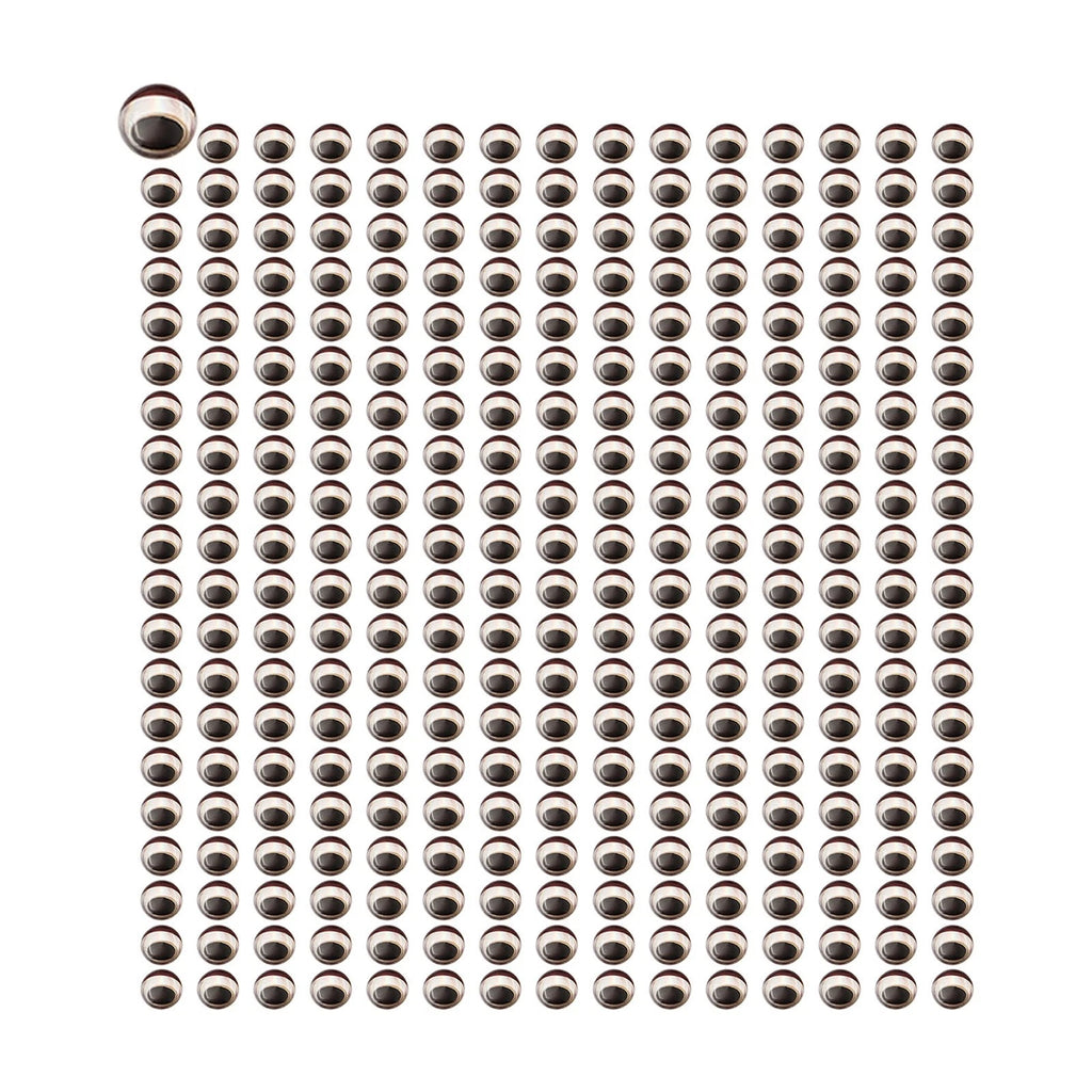 300 Pack 3D Holographic Fishing Lure Eyes for DIY Fly Tying