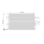 Replacement A/C Condenser For 1999-2006 Volkswagen Golf (1999+)