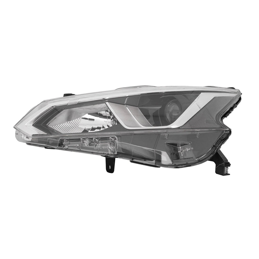 Replacement Driver Side Halogen Headlight Assembly w/o Auto Leveling
