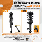 Complete Front Struts w/ Spring for Toyota FJ Cruiser Tacoma (2005–2014)