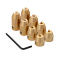 8PCS Brass Spoke Weights for Motorcycle Wheel Tire Balance