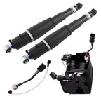 Air Suspension Shocks & Compressor Pump Kit for Cadillac Escalade (2002–2020)