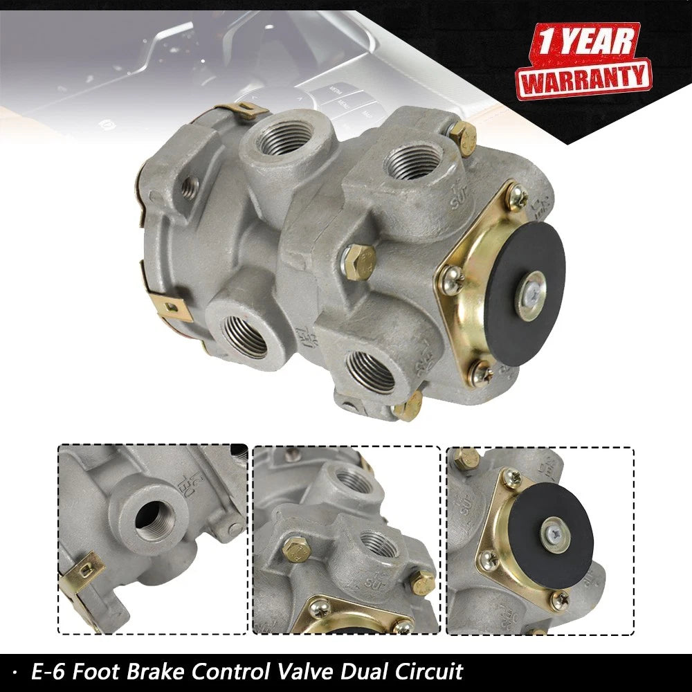 Dual Circuit Foot Brake Control Valve for Haldex