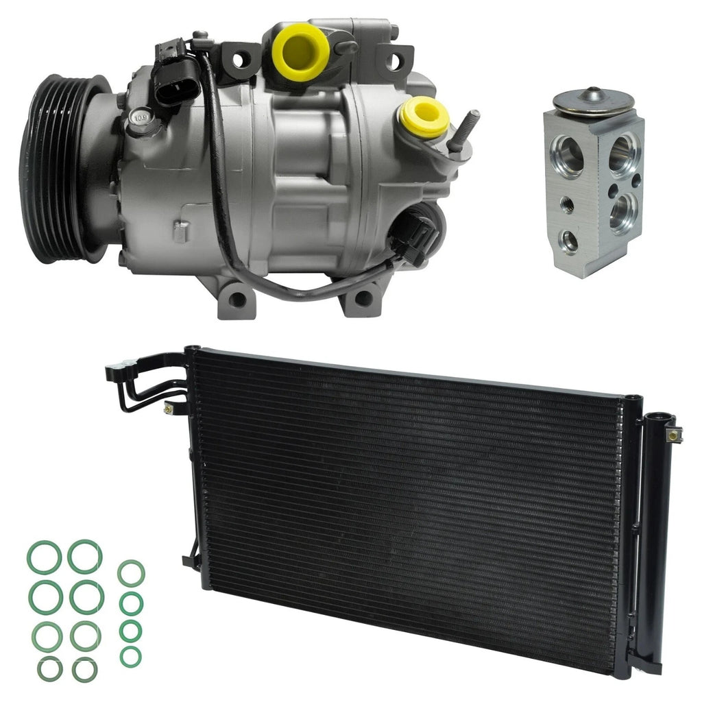 AC Compressor Kit With Condenser for Hyundai Genesis 3.8L (2015–2016)