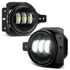 LED Fog Lights for Jeep Wrangler JL Gladiator (2018–2026)