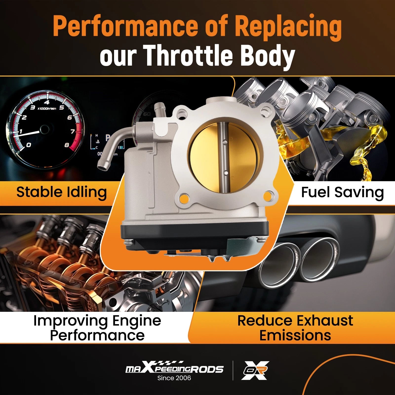 Throttle Body for Mitsubishi ASX Lancer Outlander PHEV (2010-2023)