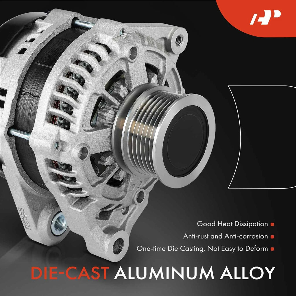Alternator for Honda Civic (2017–2024) L4 2.0L 135A 6-Groove