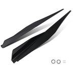 ABS Side Skirt Extension Body Kit for Chevrolet Corvette C8 (2020–2024) Gloss Black