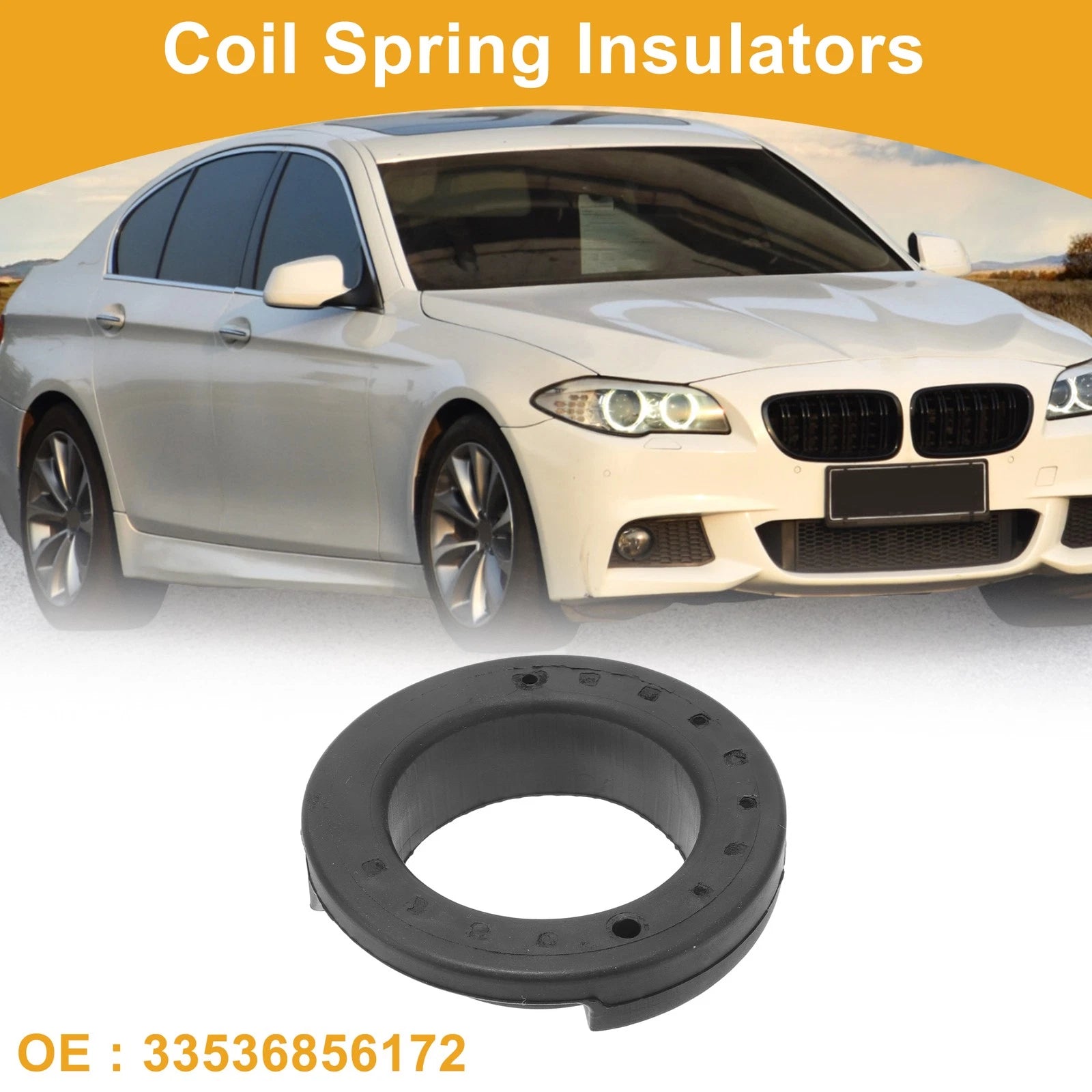 Lower Coil Spring Insulator No. 33536856172 for BMW 528i (2011–2016) Rubber