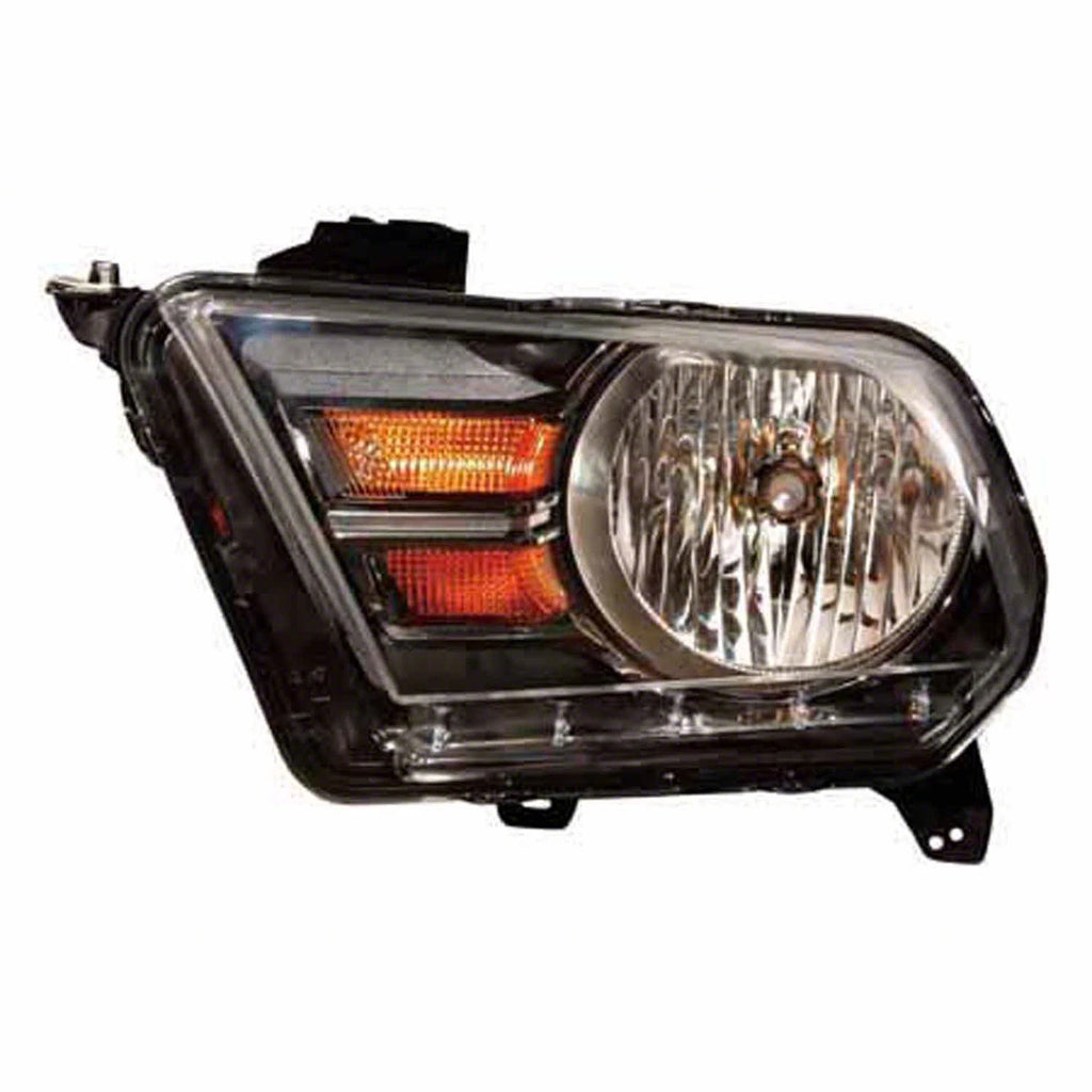 Replacement Gray Driver Side Halogen Head Light Assembly (See Compatible Chart)