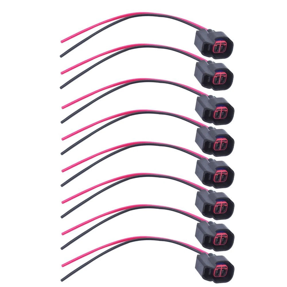 Set of 8 Fuel Injector Connector Clips for USCAR EV6 EV14
