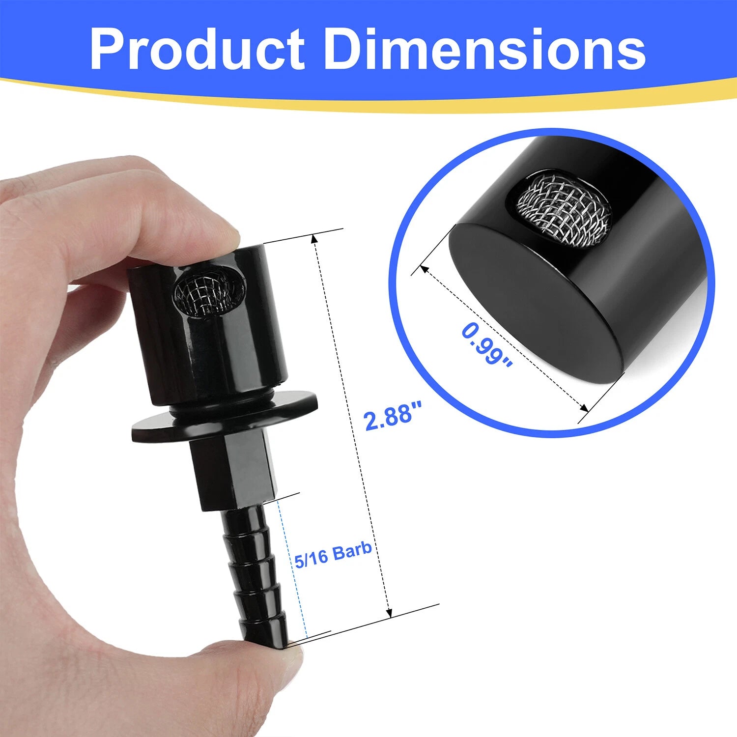 Fuel Tank Remote Roll Over Vent Valve for (19-174)