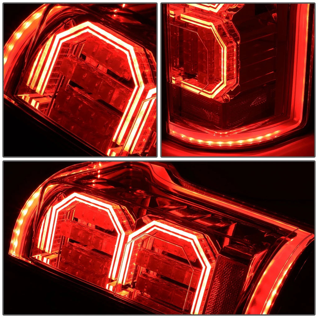 3D LED Tail Brake Light Stop Lamp for Ford F150 (2015–2017) - Smoke