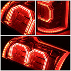 3D LED Tail Brake Light Stop Lamp for Ford F150 (2015–2017) - Smoke