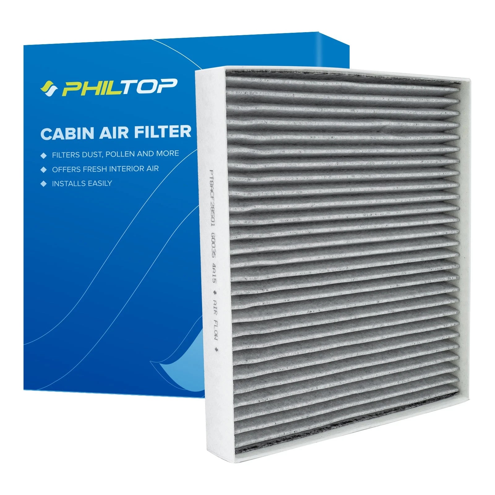 Cabin Air Filter for Hyundai Sonata 2015–2019 (1.6T) (8.90 x 7.64 x 1.18 in)
